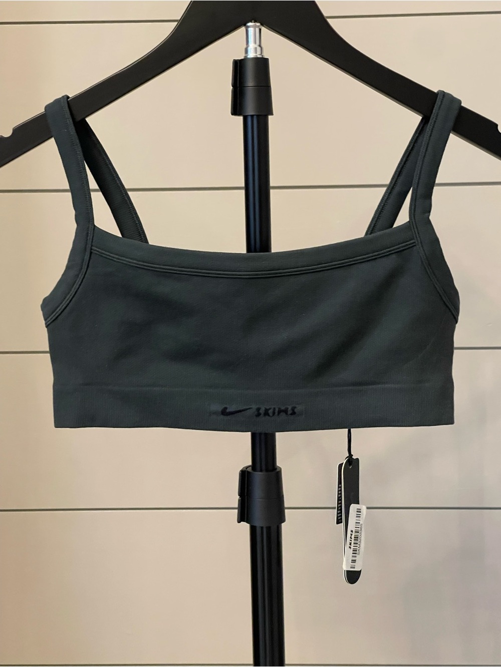 Nike x Skims Vintage Seamless Cami Bra Dark Teal NWT Medium